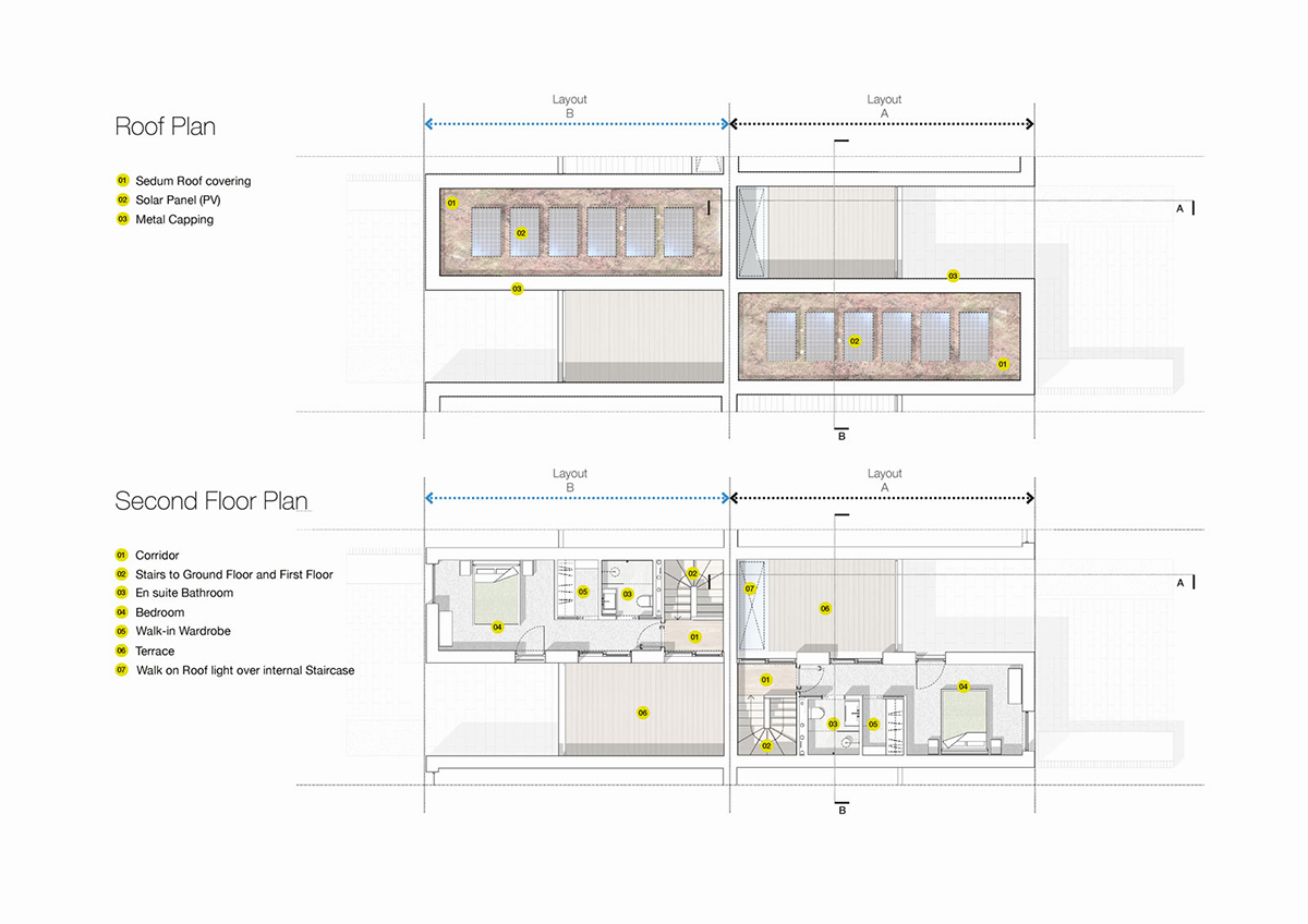 Signal Townhouses Layout.